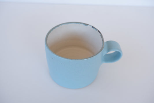 淡青コーヒーカップ　