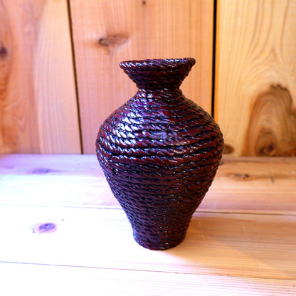 15　編目陶胎漆器 | 出口結莉