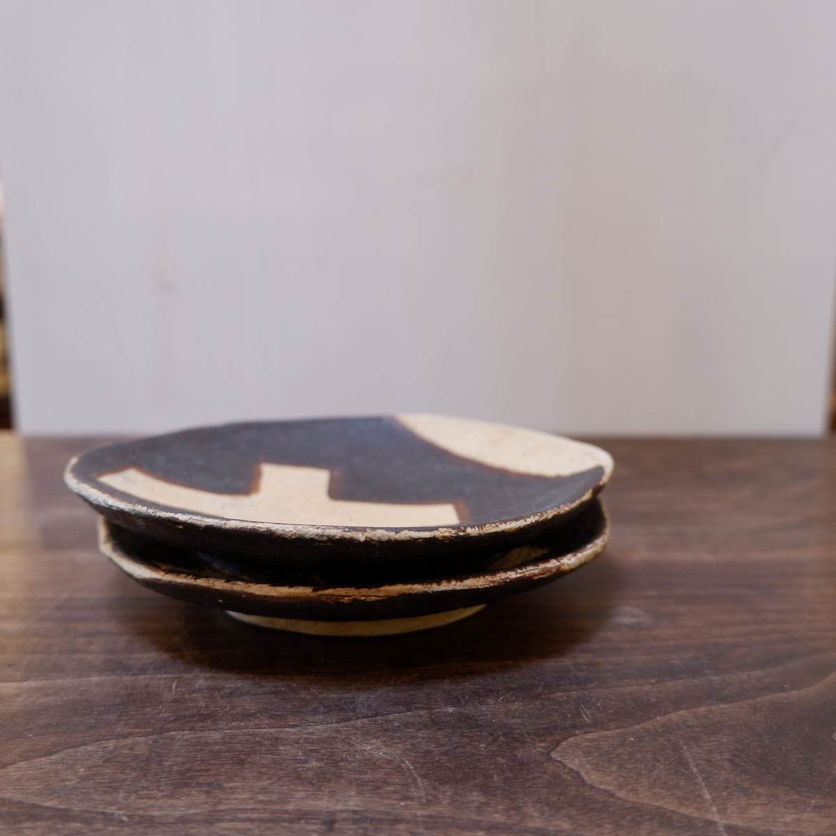 32-2　直径15cm皿 クロス | CRAFT BORO×BORO