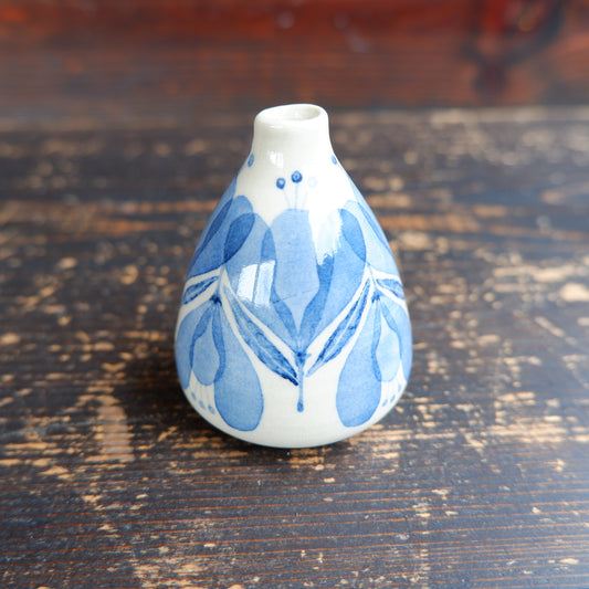 45　Blue creatures 一輪挿し | 駒木あおい