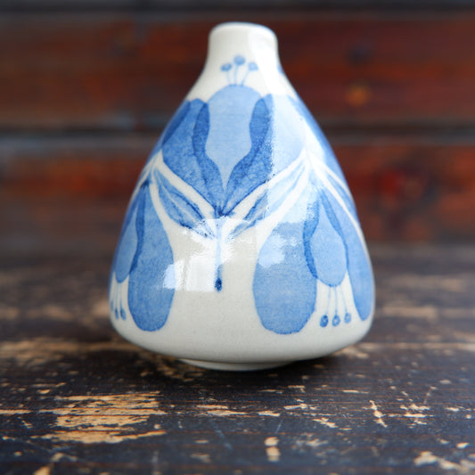 45　Blue creatures 一輪挿し | 駒木あおい