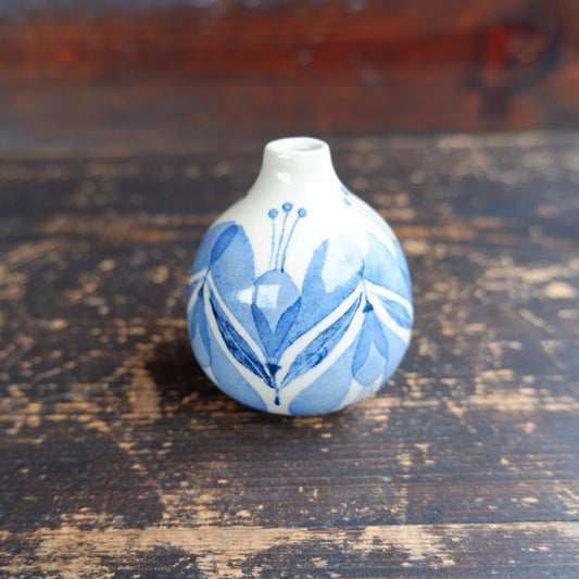 46　Blue creatures 一輪挿し | 駒木あおい