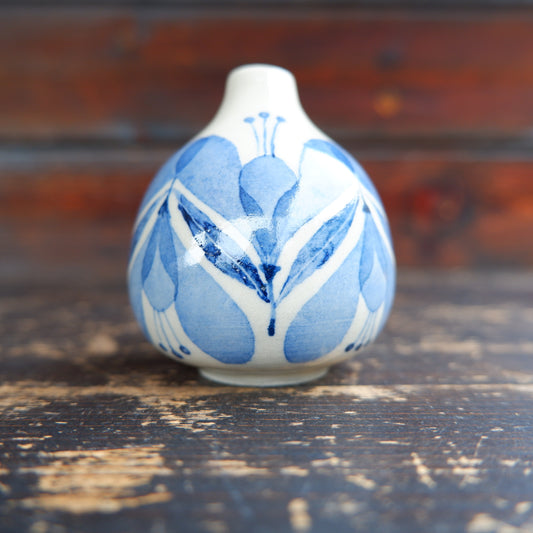 46　Blue creatures 一輪挿し | 駒木あおい