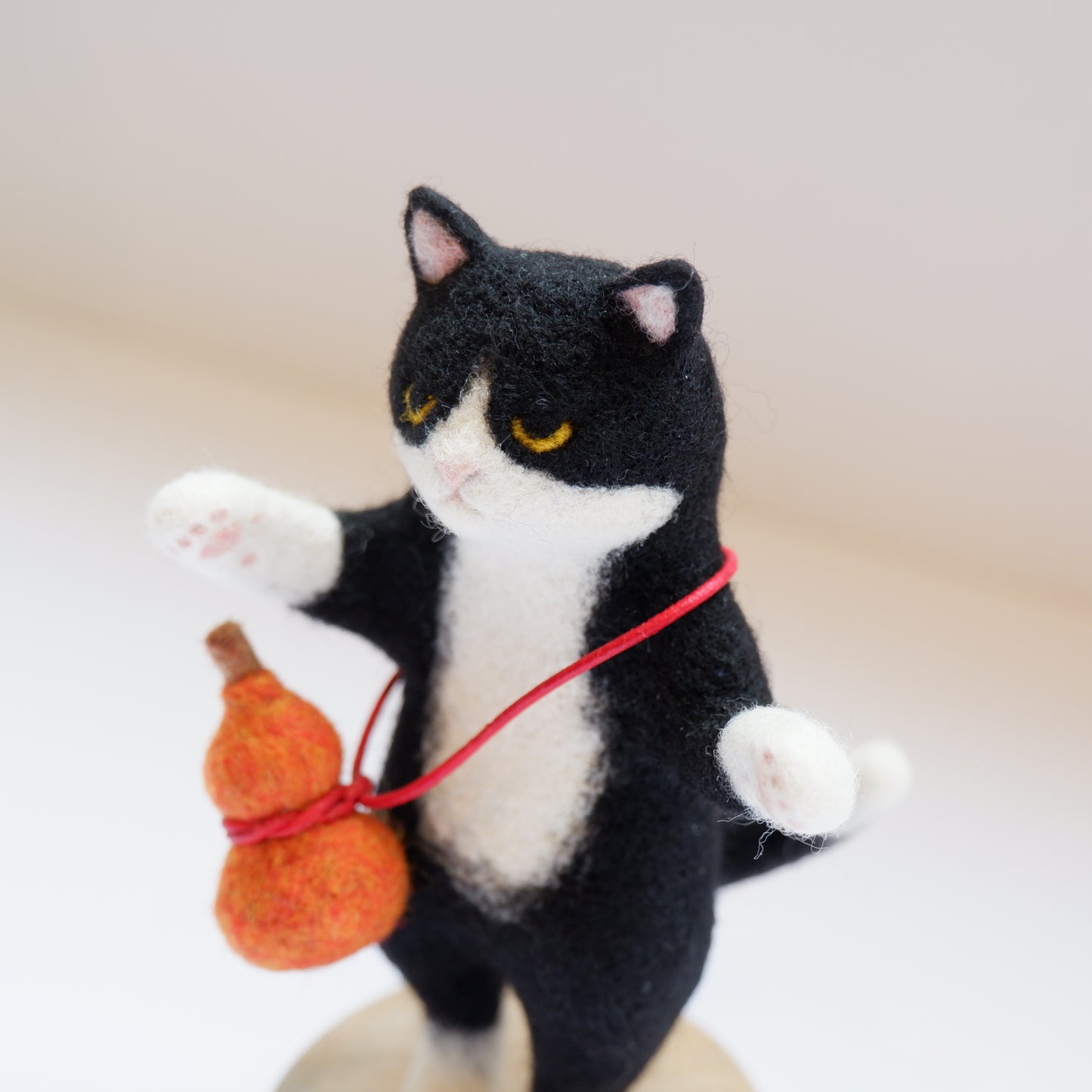 20　ひょうたん猫 | ヒツジフエルト縮絨室