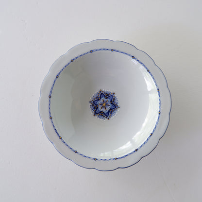 13　色絵雪文豆皿 | 種田真紀