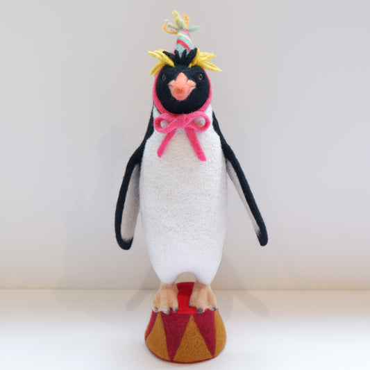 24　ペンギン | ヒツジフエルト縮絨室