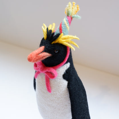 24　ペンギン | ヒツジフエルト縮絨室