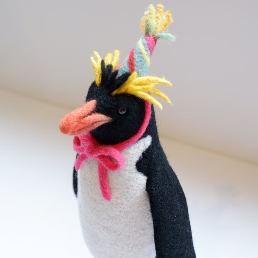 24　ペンギン | ヒツジフエルト縮絨室