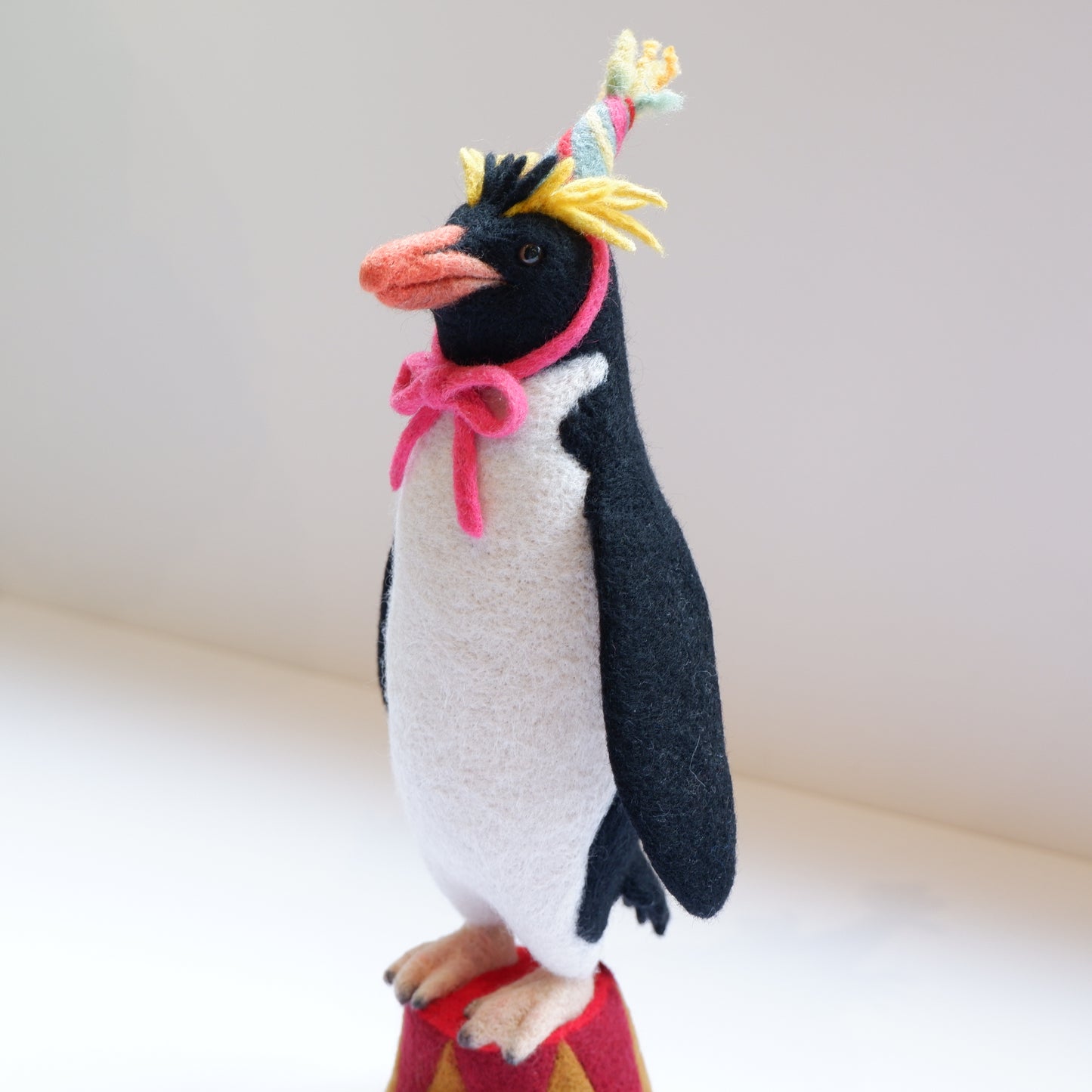 24　ペンギン | ヒツジフエルト縮絨室