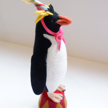24　ペンギン | ヒツジフエルト縮絨室