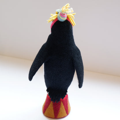 24　ペンギン | ヒツジフエルト縮絨室