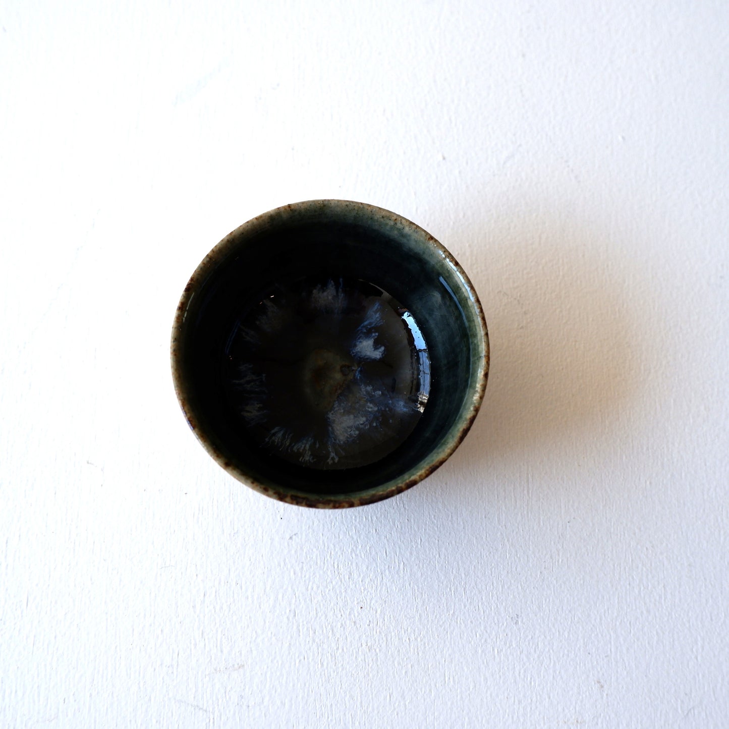 10　青灰釉ぐい吞 | 村澤享