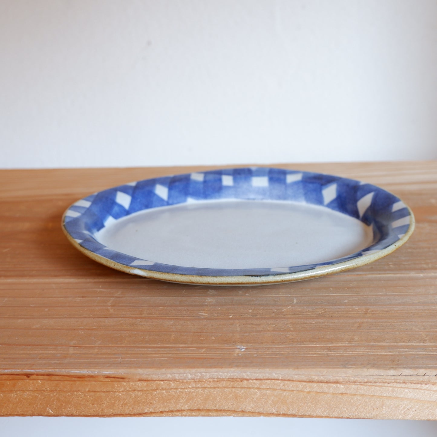 35-2　だ円リム皿 ｜ 相澤かなえ