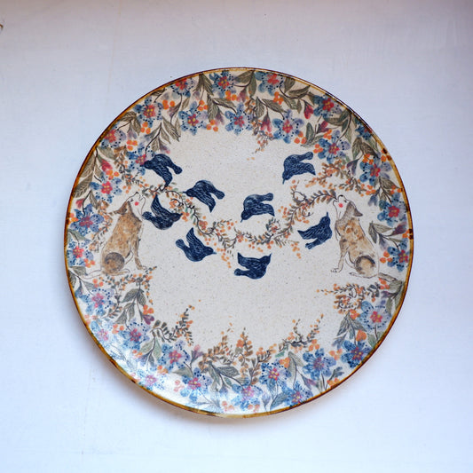 18　プレート ２柄 | 樋口早苗