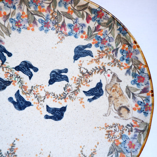 18　プレート ２柄 | 樋口早苗