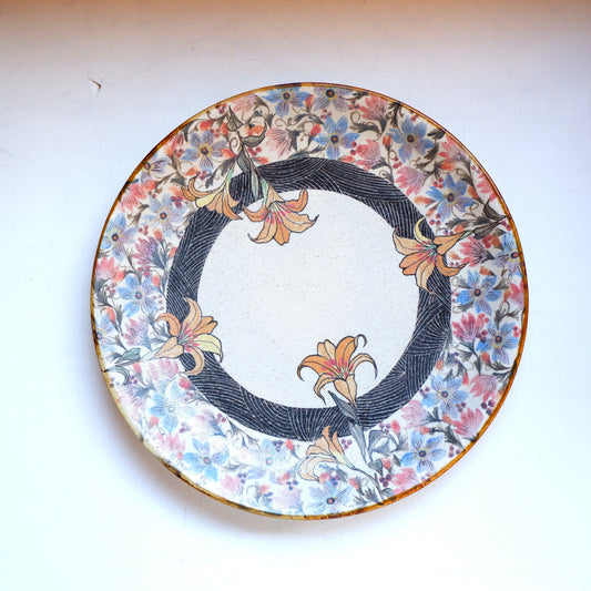 20　皿(大)ゆり | 樋口早苗