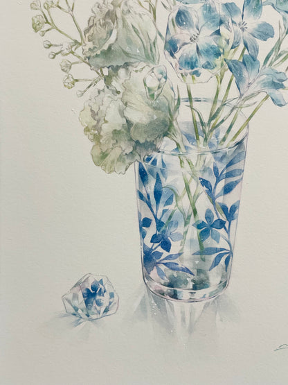 12　花の水をかえる時  |  言花めぐみ