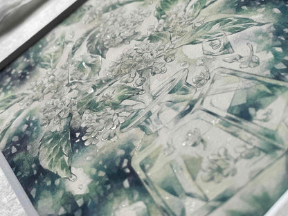 7　結晶花　銀香瓶  | 言花めぐみ