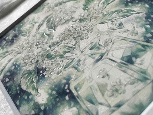 7　結晶花　銀香瓶  | 言花めぐみ