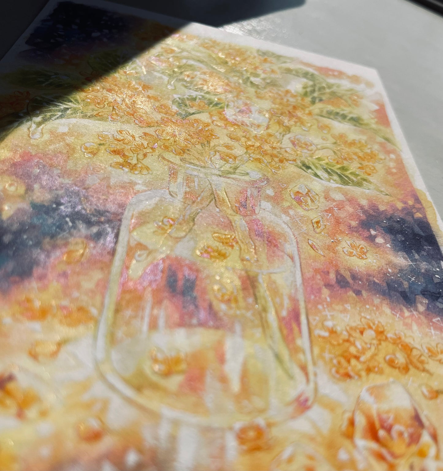 6　結晶花　金香瓶  | 言花めぐみ