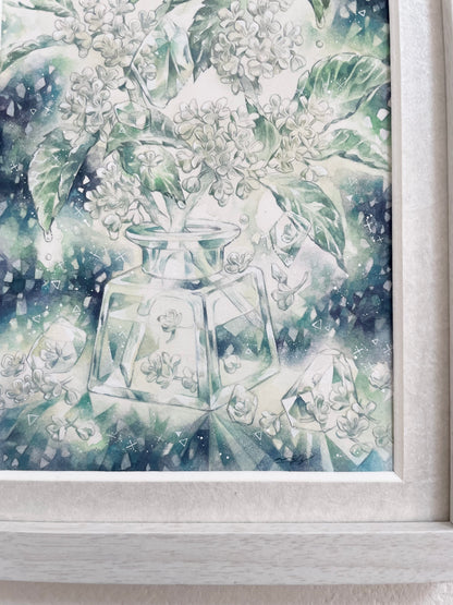 7　結晶花　銀香瓶  | 言花めぐみ