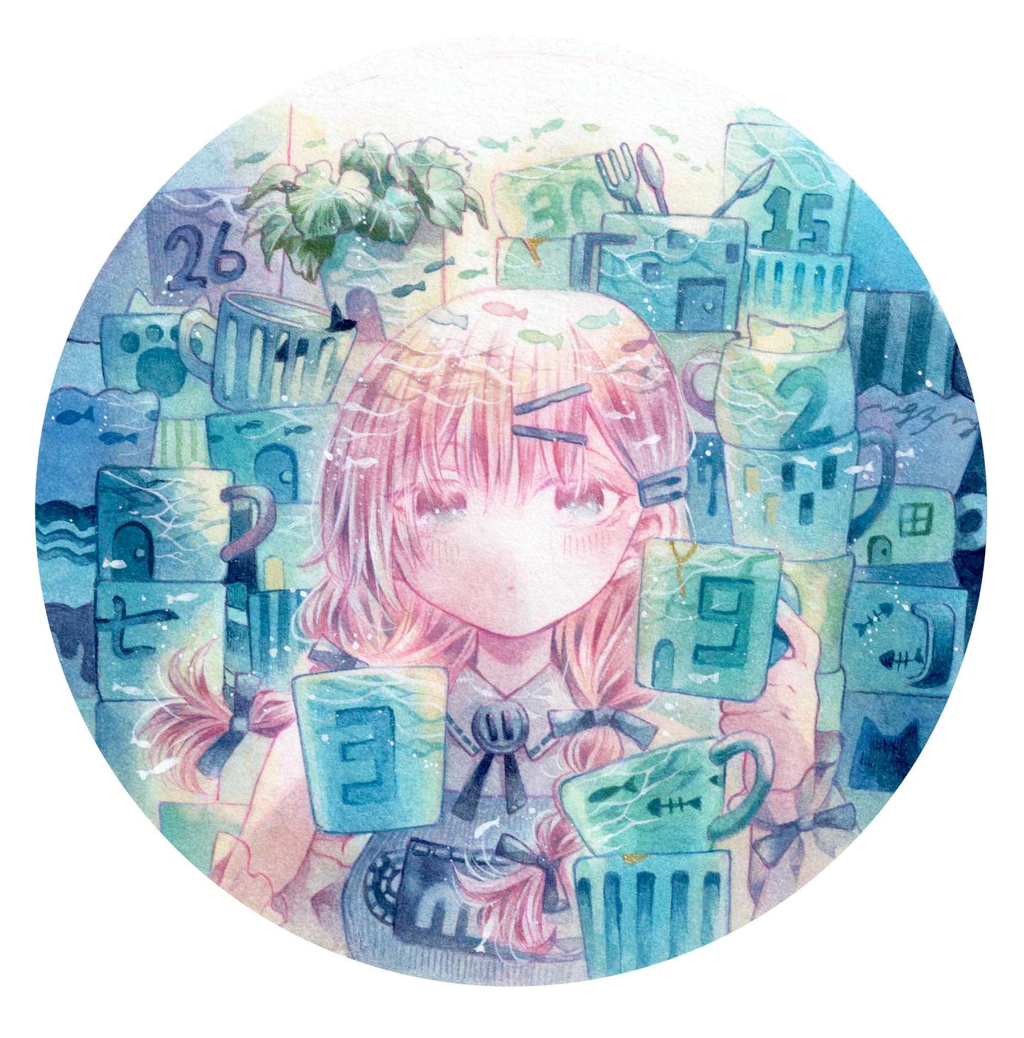 1　Mug sea building | 言花めぐみ