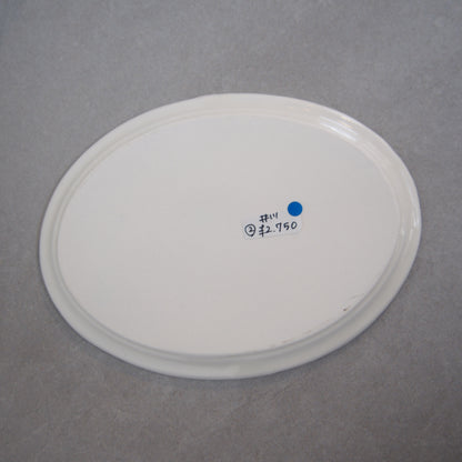 2　絵付プレート小皿(うさぎ) | 井川絢子