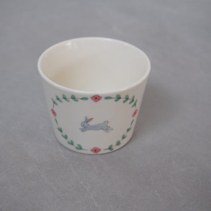 11　絵付そばちょこ(うさぎ) | 井川絢子