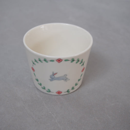 11　絵付そばちょこ(うさぎ) | 井川絢子