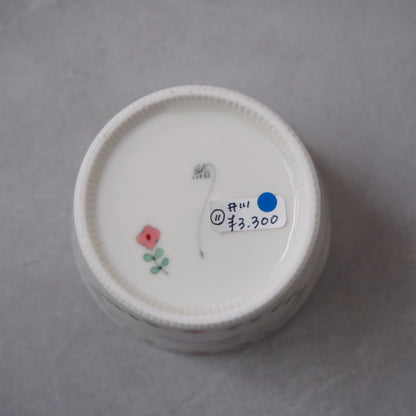 11　絵付そばちょこ(うさぎ) | 井川絢子