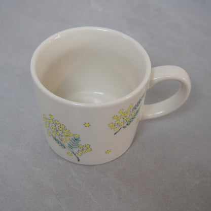 13　絵付マグ(ミモザ) | 井川絢子