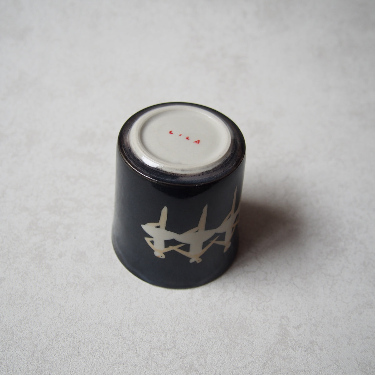 22　トールリーフカップバレリーナ | はるな陶芸工房