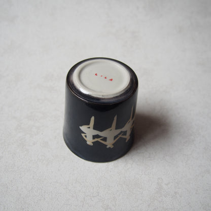 22　トールリーフカップバレリーナ | はるな陶芸工房