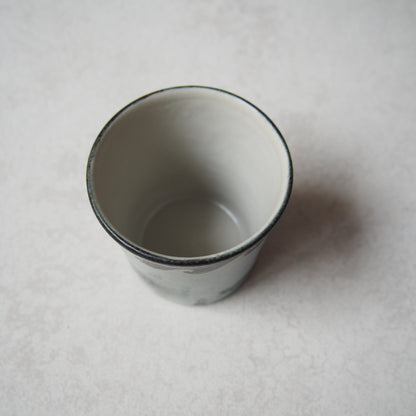 23-2　トールリーフカップ海のなかま | はるな陶芸工房