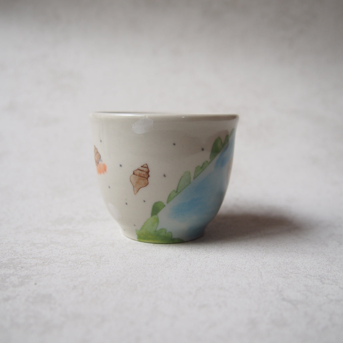 25　湯呑みラッコ | はるな陶芸工房