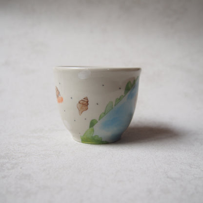 25　湯呑みラッコ | はるな陶芸工房