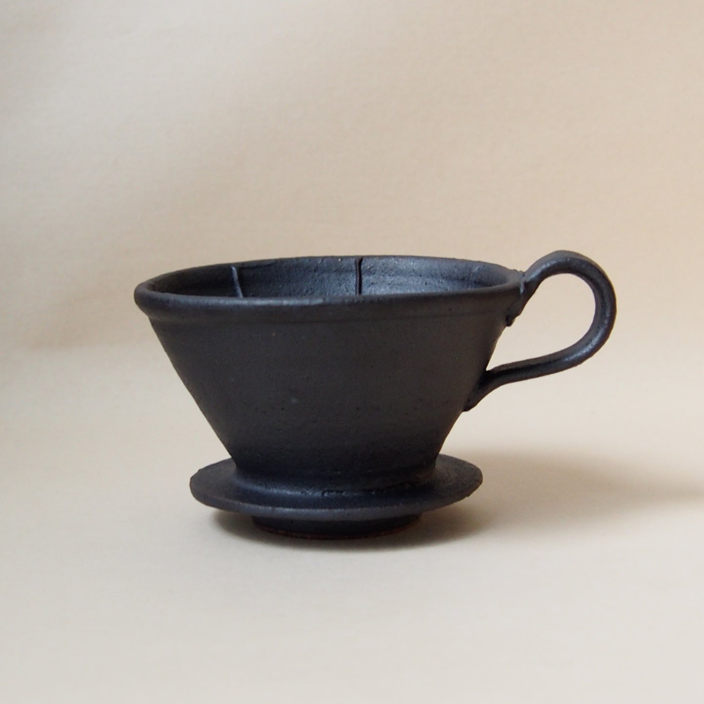 黒錆マット　コーヒーポット(ドリッパー付）