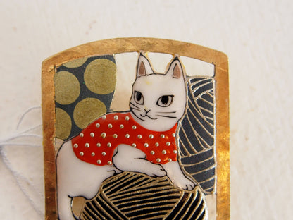 １８　透かし猫