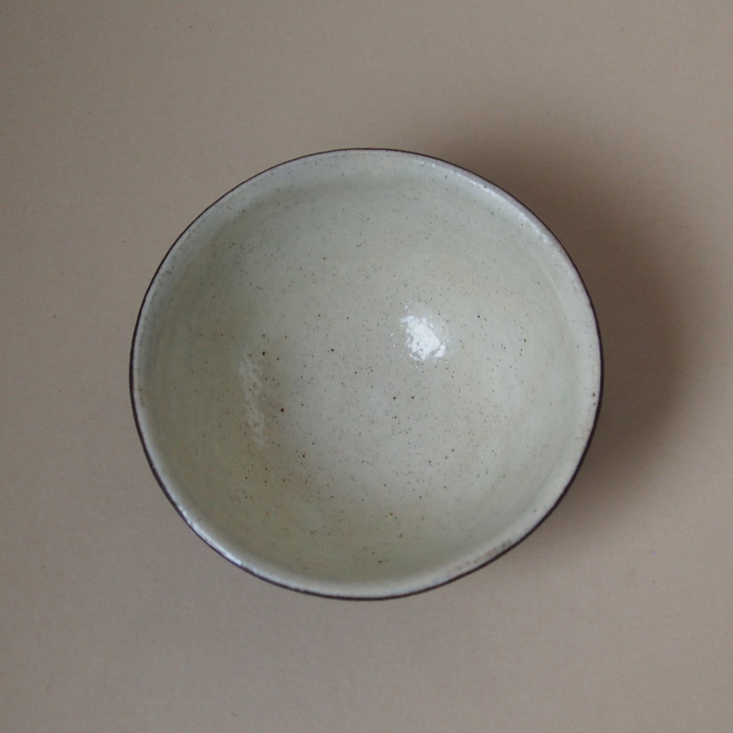 黒錆マット　飯碗（大）