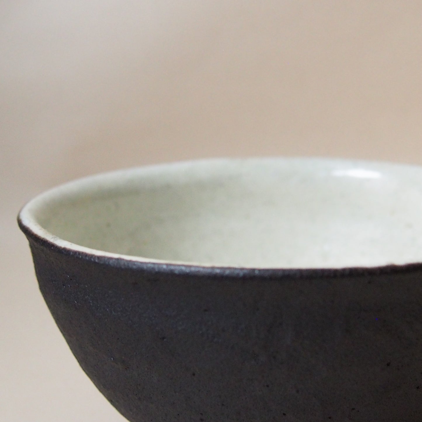 黒錆マット　飯碗（大）