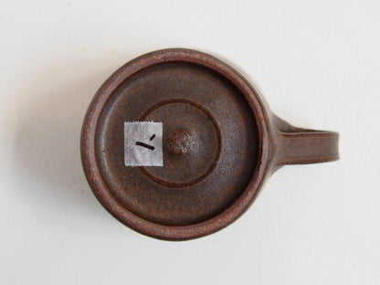 １．コーヒーカップ　茶