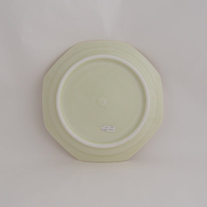 22　6寸オクトゴナルリム皿 | 町田幸