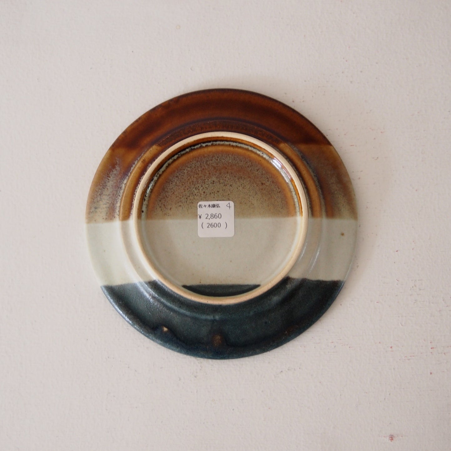 4 プレート5寸 | 佐々木 康弘