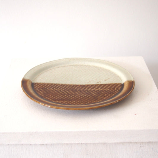 7 7寸プレート ヘリンボーン | 佐々木 康弘