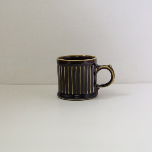 9　茶青磁マグカップ（小） | 横尾聡