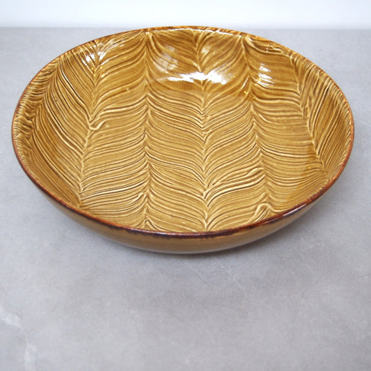 3-1　ハケメ9寸皿鉢 | 福島晋平