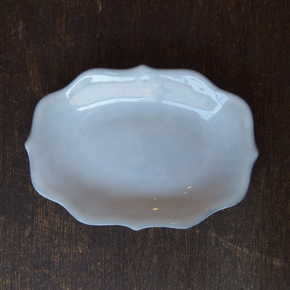 19　輪花だ円小皿A