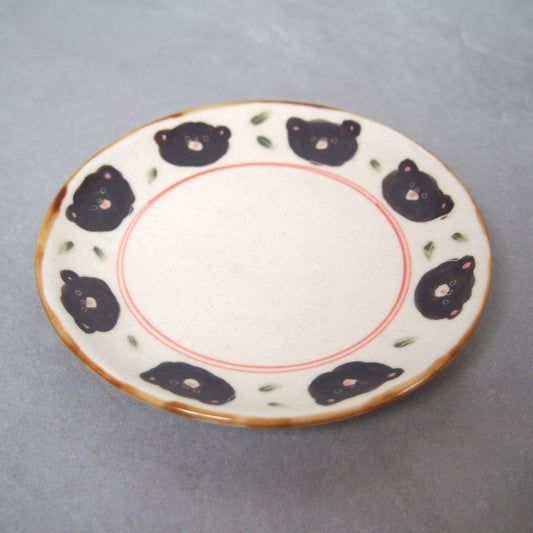 10-1　粉引取皿 | 加藤美紀子