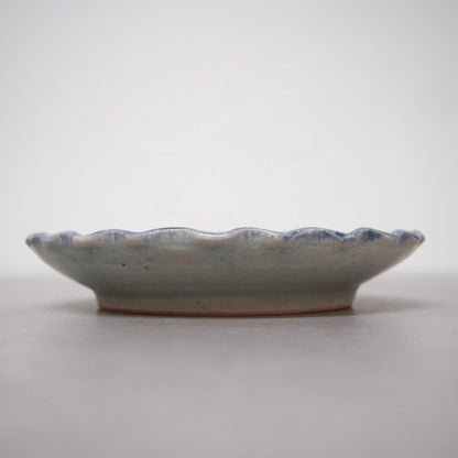 13　イエティ取皿(水色) | 加藤美紀子