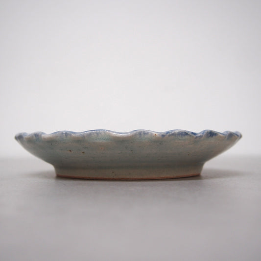 13　イエティ取皿(水色) | 加藤美紀子